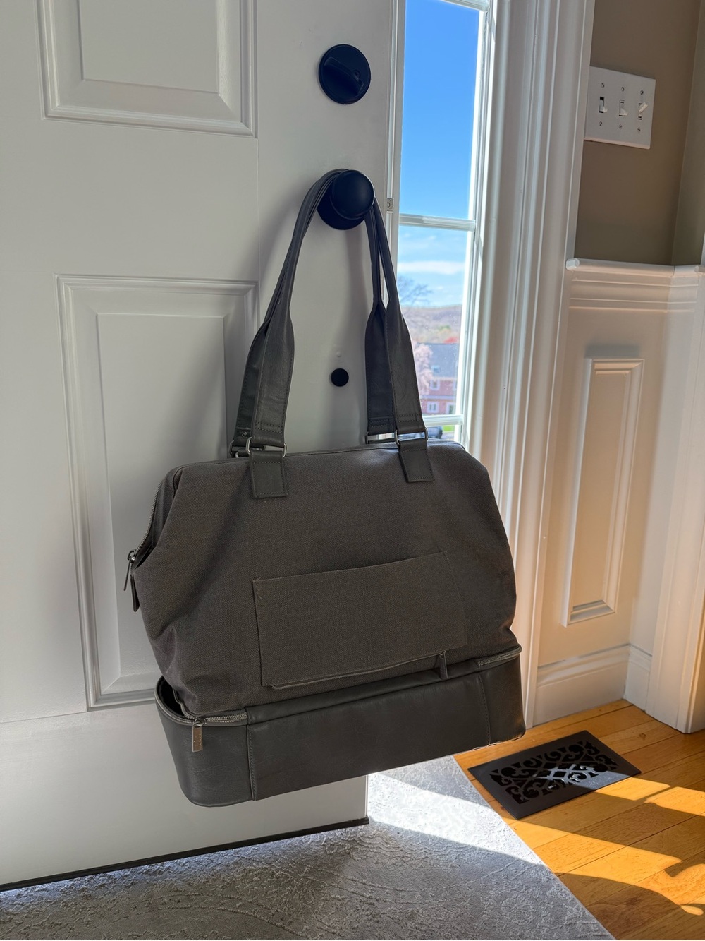 BEIS Weekender Bag - Grey